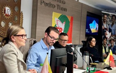 PSB oficializa Vinícius Bondan na presidência do partido em Novo Hamburgo; vereador do PP acompanha posse