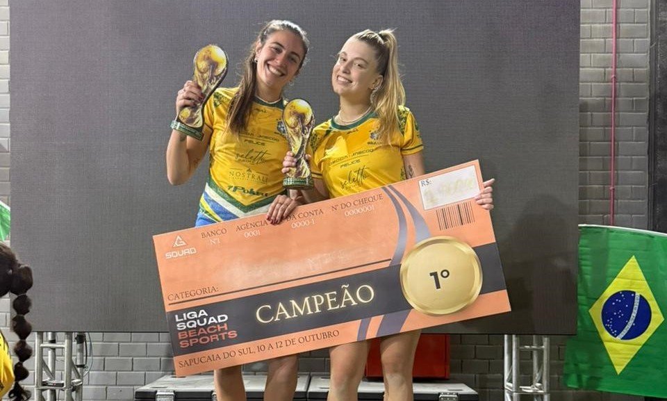 Duplas do futev&ocirc;lei de Gramado se destacam e vencem competi&ccedil;&otilde;es pelo Estado; confira