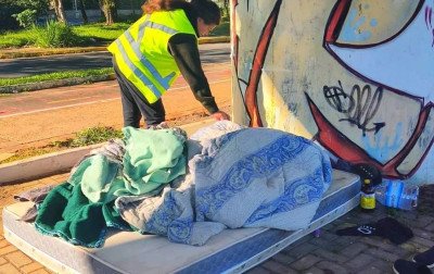Em função das baixas temperaturas, prefeitura intensificará atendimento às pessoas em situação de rua