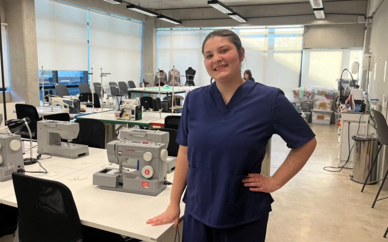 Yasmin, estudante de Técnico em Enfermagem, representa o Senac Novo Hamburgo em competição | abc+