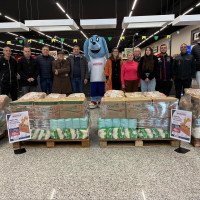 Supermercado Andreazza entrega mais de 2,7 toneladas de alimentos a entidades leopoldenses