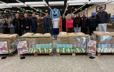 Supermercado Andreazza entrega mais de 2,7 toneladas de alimentos a entidades leopoldenses