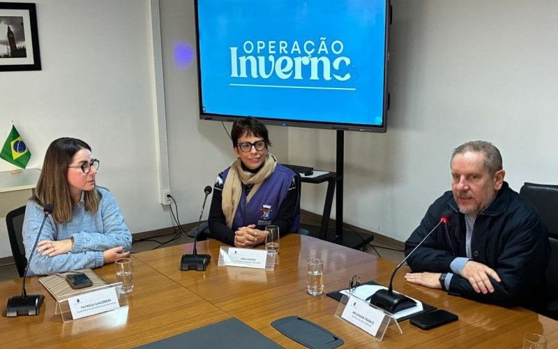 Lançamento oficial da Operação Inverno e da Ação Pop Inverno ocorreu nesta quarta-feira (24), na Prefeitura de São Leopoldo