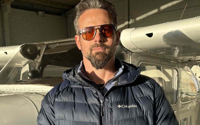 Presidente do Aeroclube de Canela, Marcelo Sulzbach
