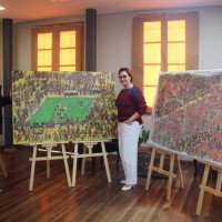 Obras de Carlão passam por restauração e avançam na formação de futuro museu em Hamburgo Velho