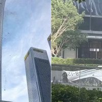 VÍDEO: Avião de pequeno porte colide contra maior arranha-céu de Pequim