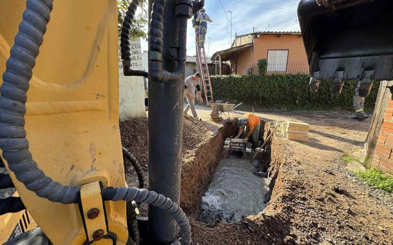 Obras na Rua Dique da Saudade | abc+