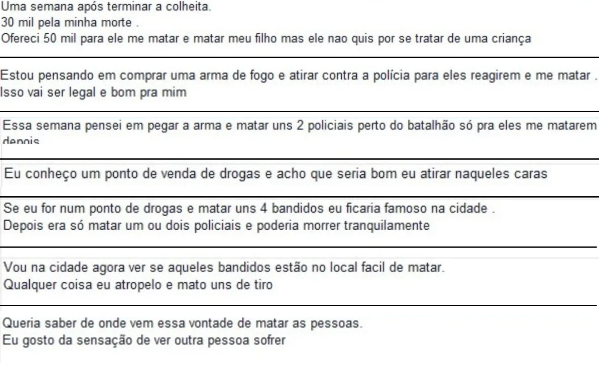 Mensagens enviadas pelo pai ao ChatGPT | abc+