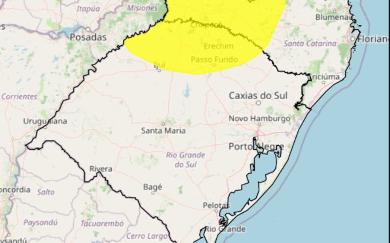 Região norte do RS sob alertas do Inmet neste sábado (27) | abc+