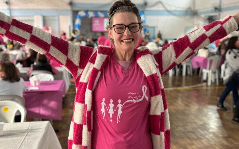Andr&eacute;ia Reinheimer &eacute; membro do grupo h&aacute; um ano 