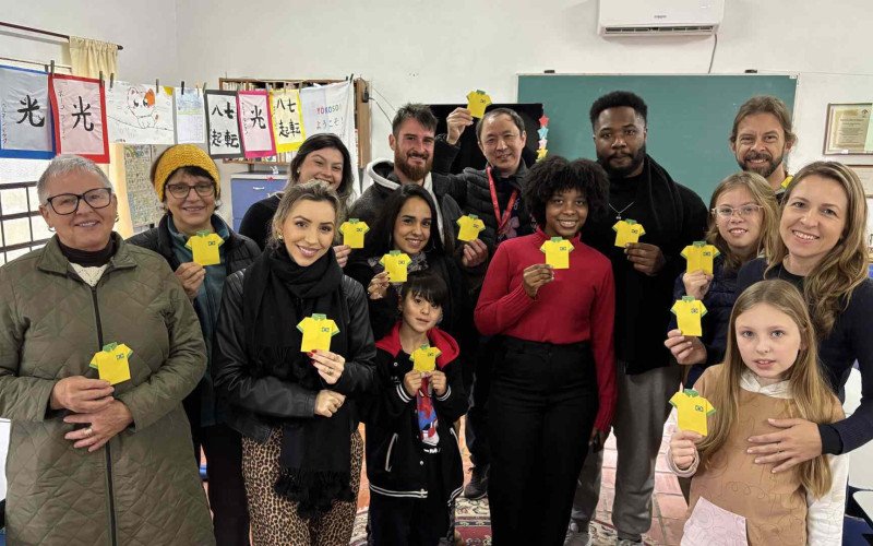 Oficina de origami lotou a sala durante Feira da Colônia Japonesa | abc+