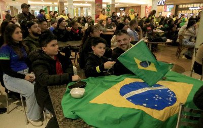 Canoas Shopping transmite Brasil x Noruega com telões e atrações gratuitas; confira