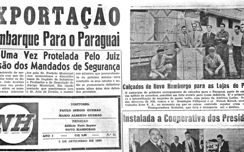 Em 1960 lideranças calçadistas fizeram a primeira missão internacional com vistas à exportação | abc+