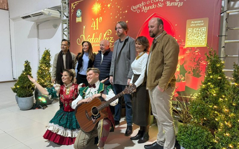 Apresentação das novidades do Natal Luz de Gramado 2026/2027