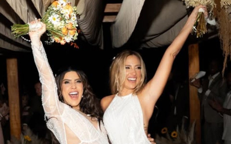 Lauana Prado e Tati Dias se casaram no último fim de semana | abc+