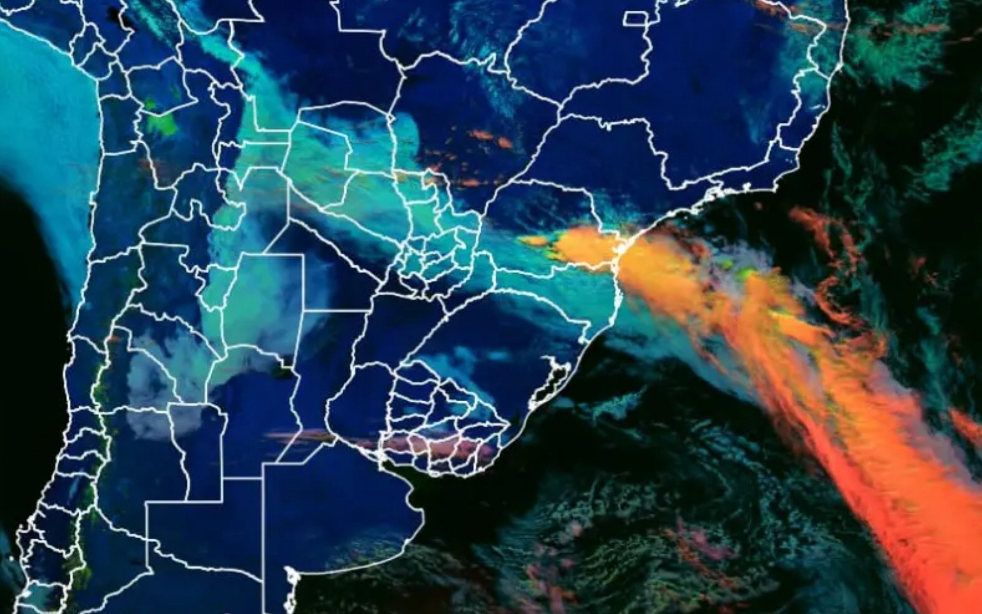 Semana começa com diferentes sistemas meteorológicos atuando com ciclone, frente fria e uma massa de ar frio | abc+
