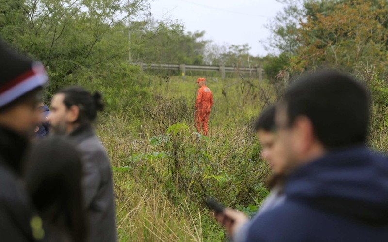 Área de banhado no bairro Mato Grande acabou sendo descartado na tarde desta terça-feira (30) em Canoas | abc+