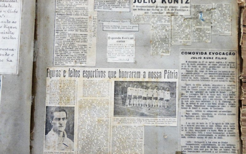 Registros históricos de Kunz no Esperança, de Novo Hamburgo