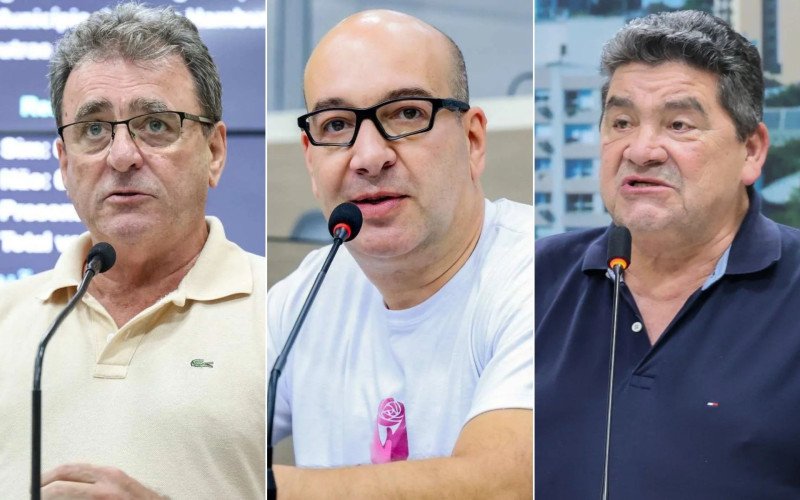Ricardo Ritter (MDB), Giovani Caju (PP) e Ito Luciano (Podemos) assumem o comando da CPI que investiga duplo salário de secretária | abc+