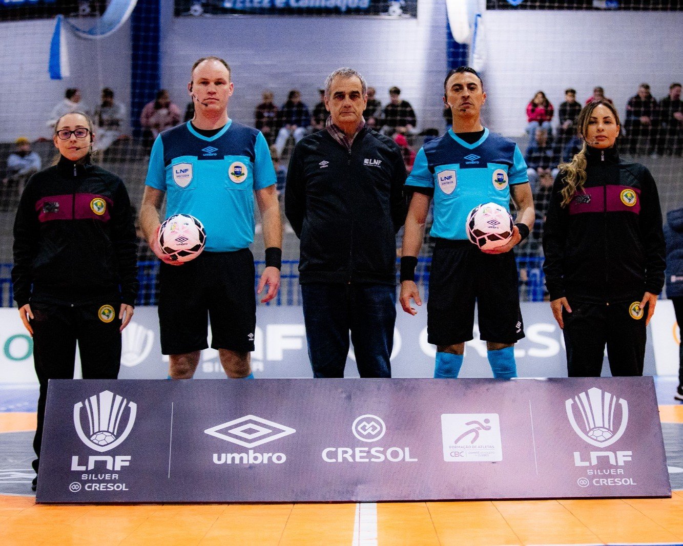 Árbitro de Gramado faz estreia na principal competição nacional de futsal