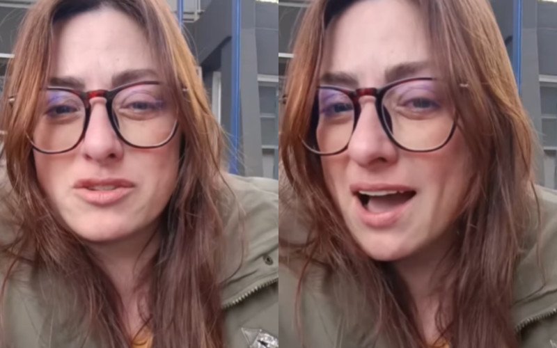 Professora Michele Ramos desabafou nas redes sociais sobre ter vidro colocado em copo d'água | abc+