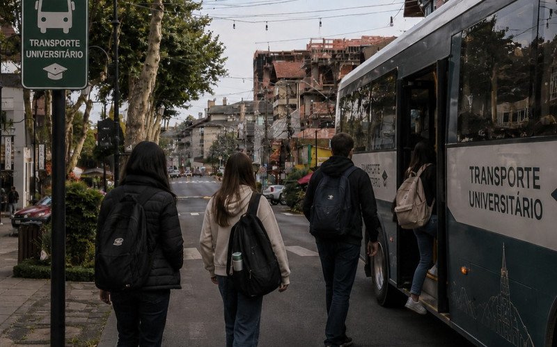 Abertas as inscrições para o transporte universitário de Canela