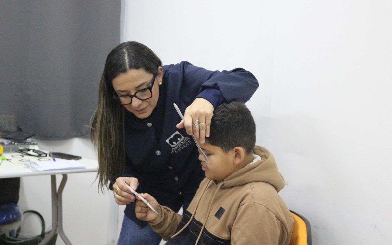 Projeto Visão Em Ação Nas Escolas atendeu estudantes da Emef Ceará nesta quinta-feira (2) | abc+