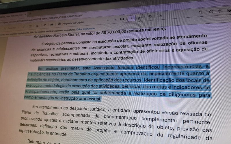 Parecer jurídico havia apontado inconsistências, mas acabou sendo favorável ao pagamento da emenda | abc+