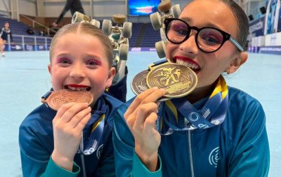 Antônia Cornely conquista ouro e Rafaela Arena garante bronze no Pan-Americano de Patinação Artística