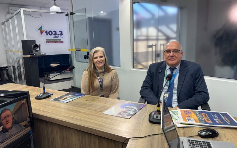 Andressa e Clodemar na rádio ABC | abc+