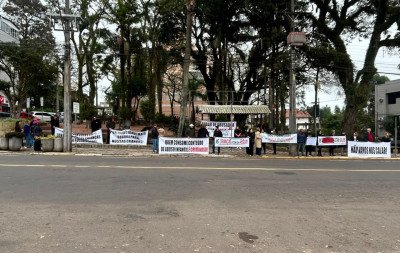 Protesto contra soltura de empresários de Ivoti: Moradores relatam sensação de insegurança e impunidade