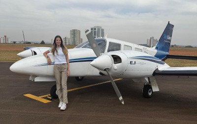 Jovem de Novo Hamburgo se torna copiloto em companhia aérea: "Uma das maiores emoções da minha vida"