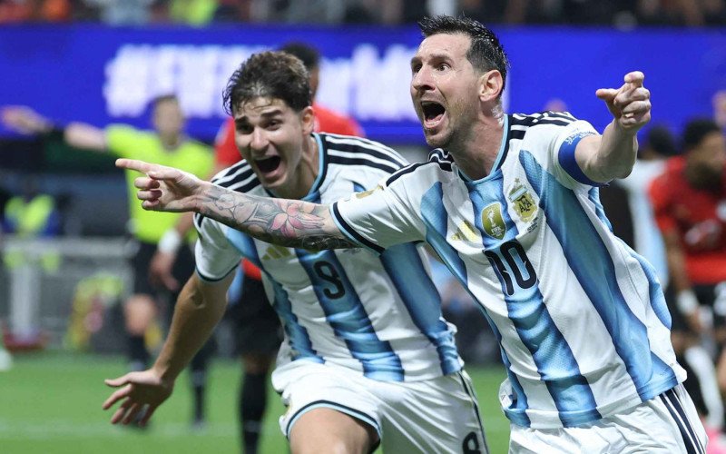 Messi deu uma assistência e marcou um gol na vitória argentina sobre o Egito | abc+