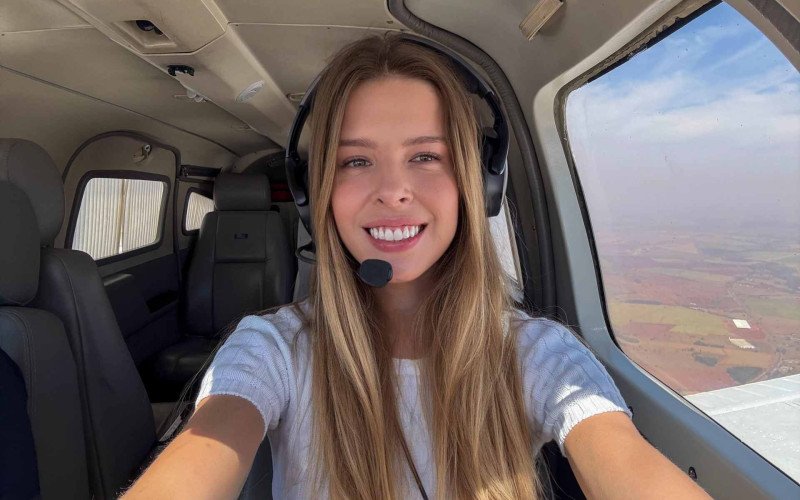 Profissional da aviação Nicole Hadwig Dullius | abc+