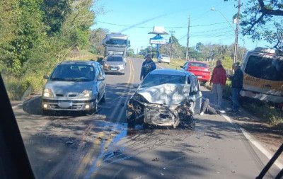 Acidente causa uma morte e deixa feridos na RS-020