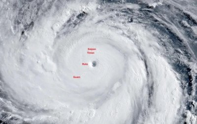 Supertufão com rajadas de quase 300 km/h atinge categoria 5, provoca danos catastróficos e se torna o ciclone mais intenso do ano até agora