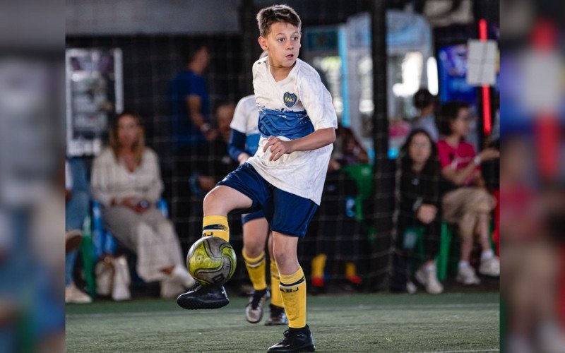 Giuseppe Waikamp atuando pelo Boca Juniors | abc+