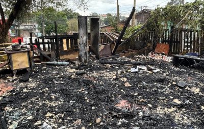 Liberação de corpo de mulher que morreu carbonizada em incêndio em Novo Hamburgo pode levar até 60 dias