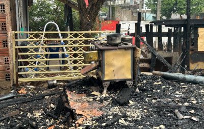 "Noite de terror que não vou esquecer nunca": Irmã de mulher que morreu em incêndio diz que mãe e padrasto sofreram queimaduras graves