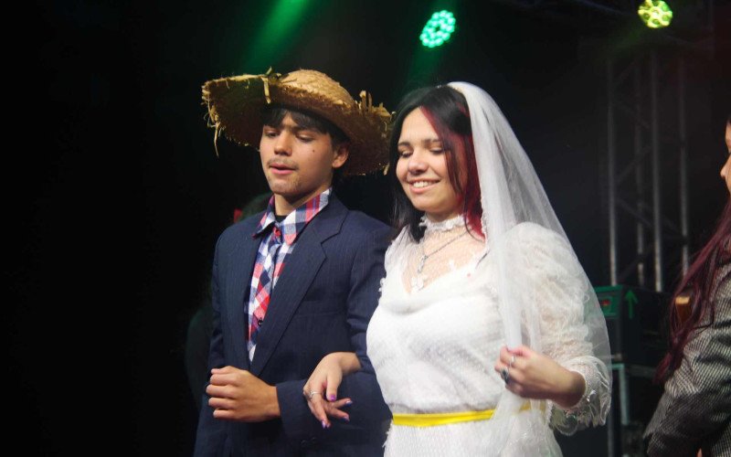 Casamento da Roça foi uma das grandes atrações do sábado