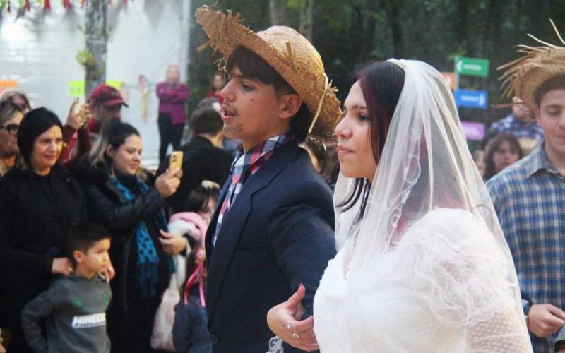 Casamento da Roça foi uma das grandes atrações do sábado