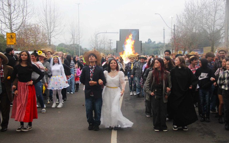 Casamento da Roça foi uma das grandes atrações do sábado