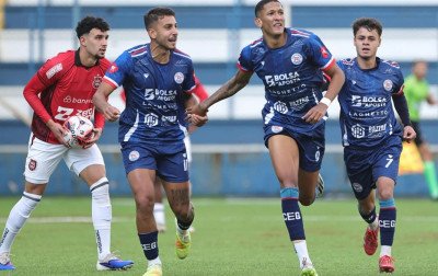 Gramadense bate Brasil de Pelotas na partida de ida da final da Copa FGF