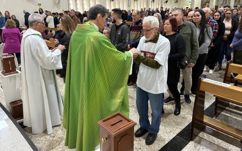 20ª Romaria do Padre Reus - bispo Dom João Francisco Salm