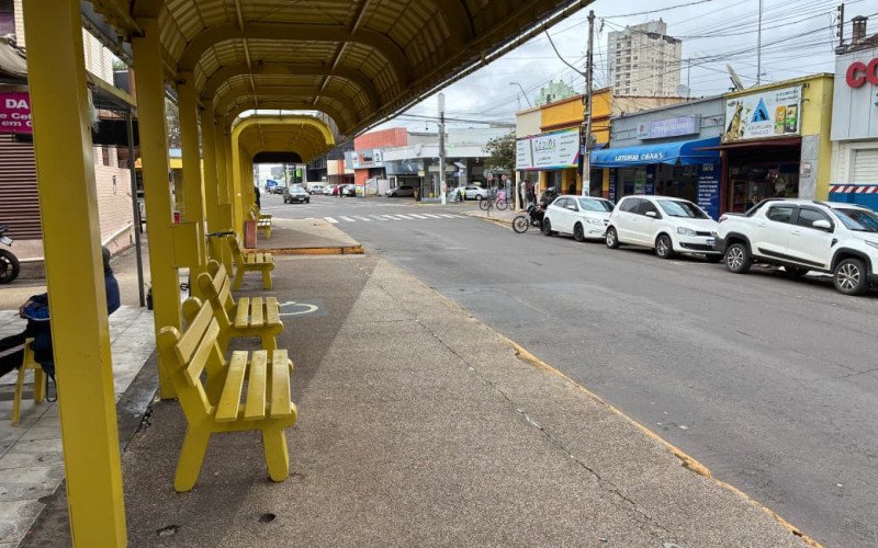 Paradas vazias em São Leopoldo após trabalhadores aderirem à greve