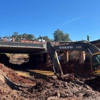 BR-116: Alterações no trânsito para içamento de vigas em obra de Novo Hamburgo são adiadas