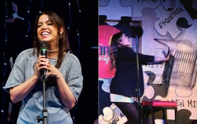 Fernanda Arantes, comediante que levou cadeirada em show, se apresenta na região esta semana