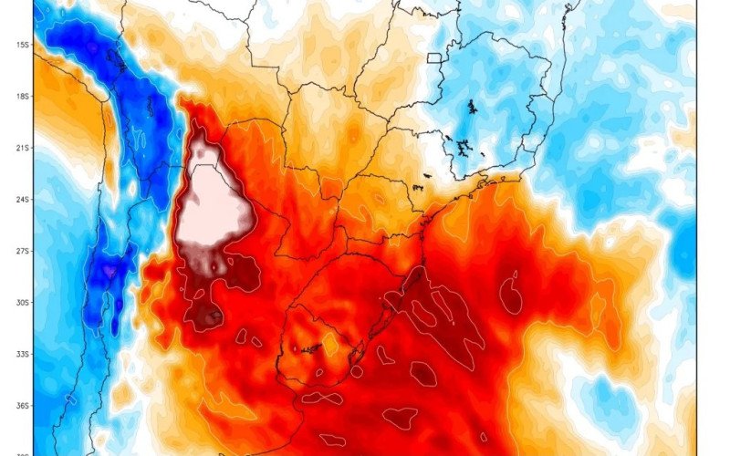 Massa de ar muito quente sobre as latitudes médias da América do Sul favorecerá tempestades por dias seguidos | abc+