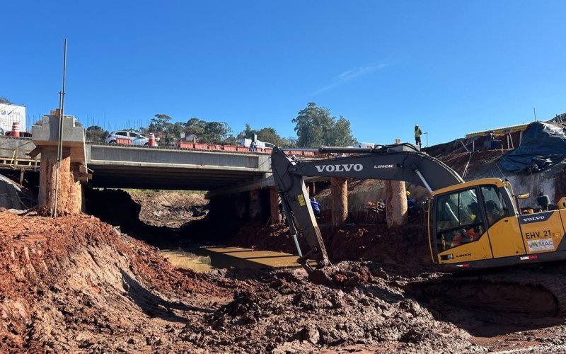 BR-116: Alterações no trânsito para içamento de vigas em obra de Novo Hamburgo são adiadas | abc+