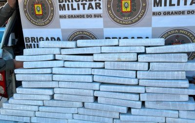 Homem é preso com 40 quilos de maconha em Canela